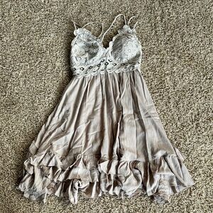 Wishlist: Elegant Lace smock top summer dress size small